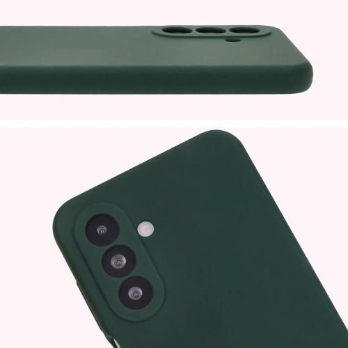 Kup Silikonowe etui Bizon Soft Case do Samsung Galaxy A26 5G ciemnozielone - BIZ8549 - {ean13} - Sklep Home Screen