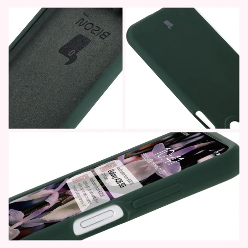 Kup Silikonowe etui Bizon Soft Case do Samsung Galaxy A26 5G ciemnozielone - BIZ8549 - {ean13} - Sklep Home Screen