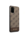 Kup Etui Guess GUHCS67G4GLBR Samsung Galaxy S20+ Plus G985 barna/brown kemény tok 4G Stripe Collection - GUE488BR - {ean13} - Sklep Home Screen