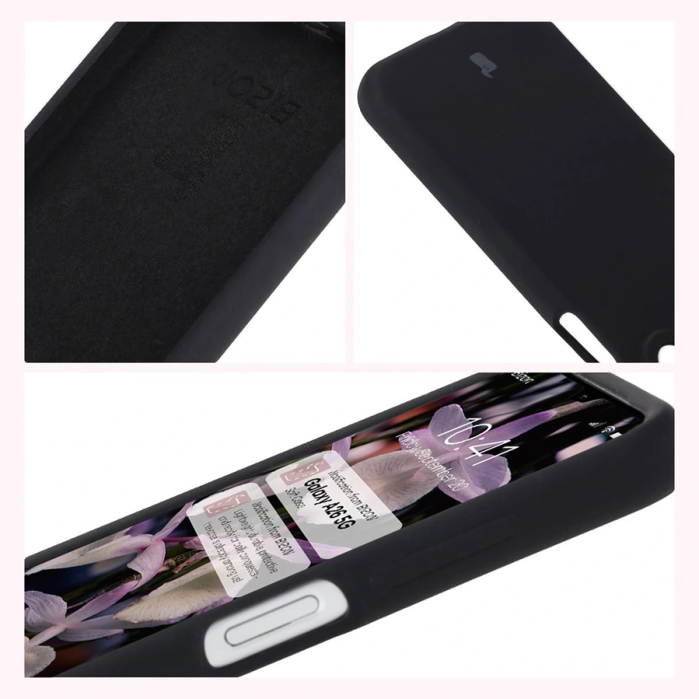 Silikonowe etui Bizon Soft Case do Samsung Galaxy A26 5G czarne