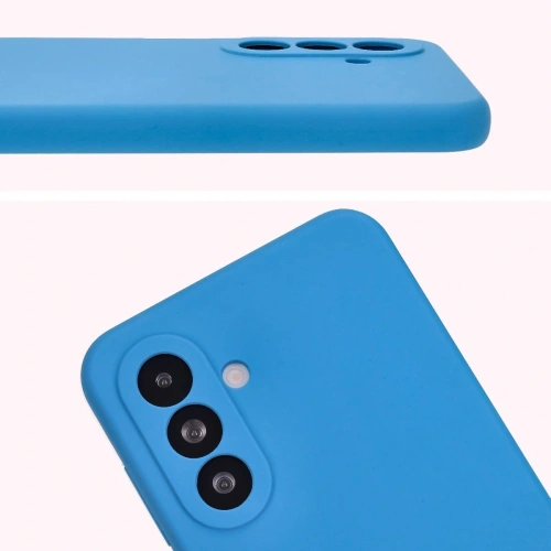 Kup Silikonowe etui Bizon Soft Case do Samsung Galaxy A26 5G niebieskie - BIZ8552 - {ean13} - Sklep Home Screen