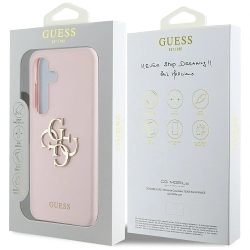 Kup Guess Silicon Big 4G Logo Bottom Script Samsung Galaxy S25 roz - GUE4348 - {ean13} - Sklep Home Screen