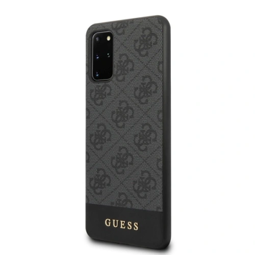 Kup Etui Guess GUHCS67G4GLGR Samsung Galaxy S20+ Plus G985 szary/grey hard case 4G Stripe Collection - GUE489GRY - {ean13} - Sklep Home Screen