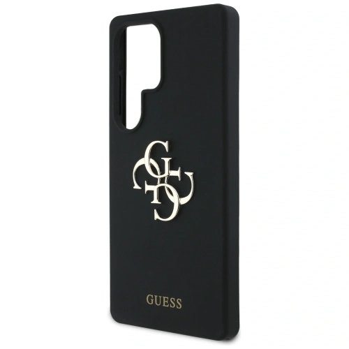 Kup Etui Guess Silicone Big 4G Logo Bottom Script Samsung Galaxy S25 Ultra czarny - GUE4349 - {ean13} - Sklep Home Screen