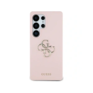 Buy Guess Silicone Big 4G Logo Bottom Script Samsung Galaxy S25 Ultra pink - GUE4350 - {ean13} - Home Screen Store Europe