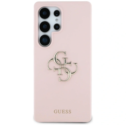 Kup Etui Guess Silicone Big 4G Logo Bottom Script Samsung Galaxy S25 Ultra růžový - GUE4350 - {ean13} - Sklep Home Screen