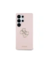 Kup Etui Guess Silicone Big 4G Logo Bottom Script Samsung Galaxy S25 Ultra różowy - GUE4350 - {ean13} - Sklep Home Screen