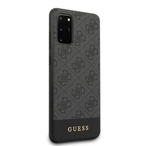 Kup Etui Guess GUHCS67G4GLGR Samsung Galaxy S20+ Plus G985 szary/grey hard case 4G Stripe Collection - GUE489GRY - {ean13} - Sklep Home Screen