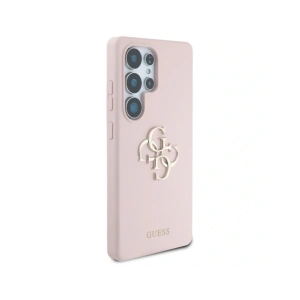 Buy Guess Silicone Big 4G Logo Bottom Script Samsung Galaxy S25 Ultra pink - GUE4350 - {ean13} - Home Screen Store Europe