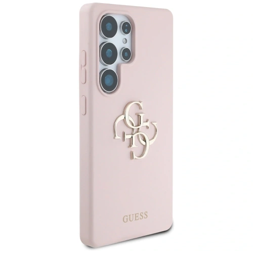 Kup Guess Silikon Big 4G Logo Bottom Script Samsung Galaxy S25 Ultra pink - GUE4350 - {ean13} - Sklep Home Screen