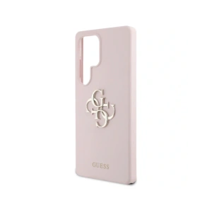 Buy Guess Silicone Big 4G Logo Bottom Script Samsung Galaxy S25 Ultra pink - GUE4350 - {ean13} - Home Screen Store Europe