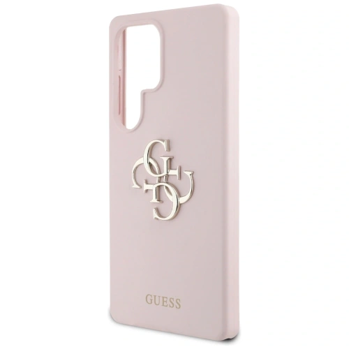 Kup Etui Guess Silicone Big 4G Logo Bottom Script Samsung Galaxy S25 Ultra růžový - GUE4350 - {ean13} - Sklep Home Screen