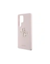 Kup Etui Guess Silicone Big 4G Logo Bottom Script Samsung Galaxy S25 Ultra różowy - GUE4350 - {ean13} - Sklep Home Screen
