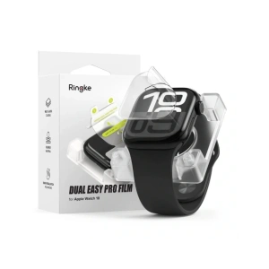 Kup Folia hydrożelowa Ringke Dual Easy Pro Apple Watch 10 46mm Clear [2 PACK] - RGK11759 - {ean13} - Sklep Home Screen