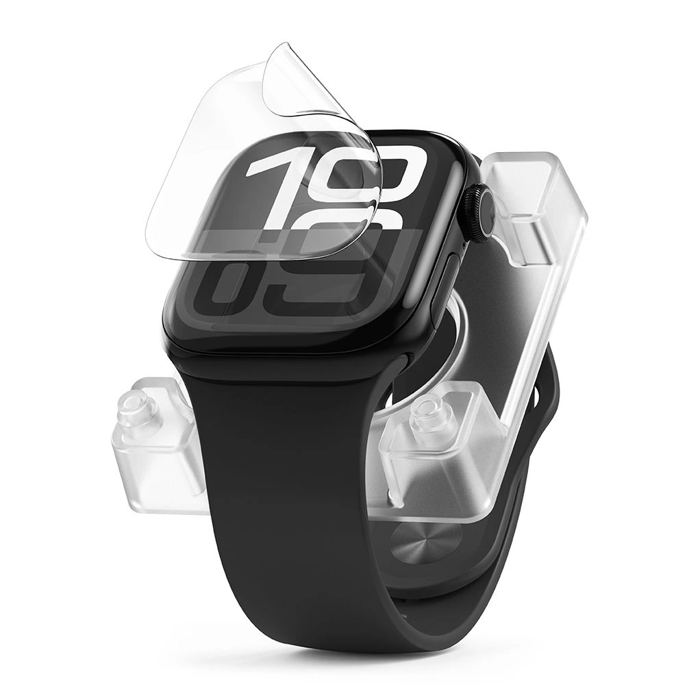 Folia hydrożelowa Ringke Dual Easy Pro Apple Watch 10 / 11 46mm Clear [2 PACK]