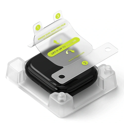 Kup Folia hydrożelowa Ringke Dual Easy Pro Apple Watch 10 42mm Clear [2 PACK] - RGK11760 - {ean13} - Sklep Home Screen