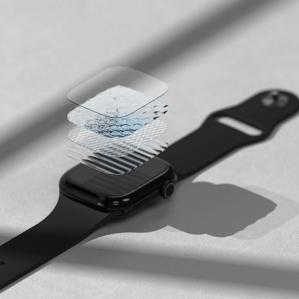 Folia hydrożelowa Ringke Dual Easy Pro Apple Watch 10 / 11 42mm Clear [2 PACK]