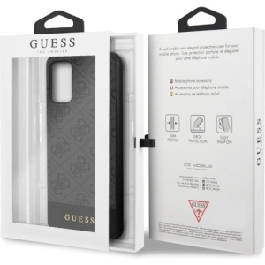 Kup Etui Guess GUHCS67G4GLGR Samsung Galaxy S20+ Plus G985 szary/grey hard case 4G Stripe Collection - GUE489GRY - {ean13} - Sklep Home Screen