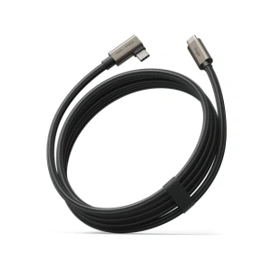 Kup Kabel úhlový USB-C / USB-C Ringke USB 3.2 Gen 2x2 USB-C 90 Stupňový Kabel PD 240W 200cm Černý - RGK11762 - {ean13} - Sklep Home Screen