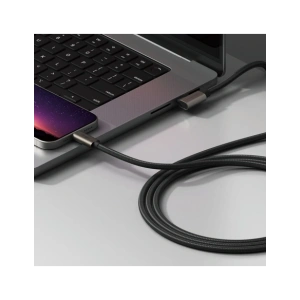 Kup Kabel úhlový USB-C / USB-C Ringke USB 3.2 Gen 2x2 USB-C 90 Stupňový Kabel PD 240W 200cm Černý - RGK11762 - {ean13} - Sklep Home Screen