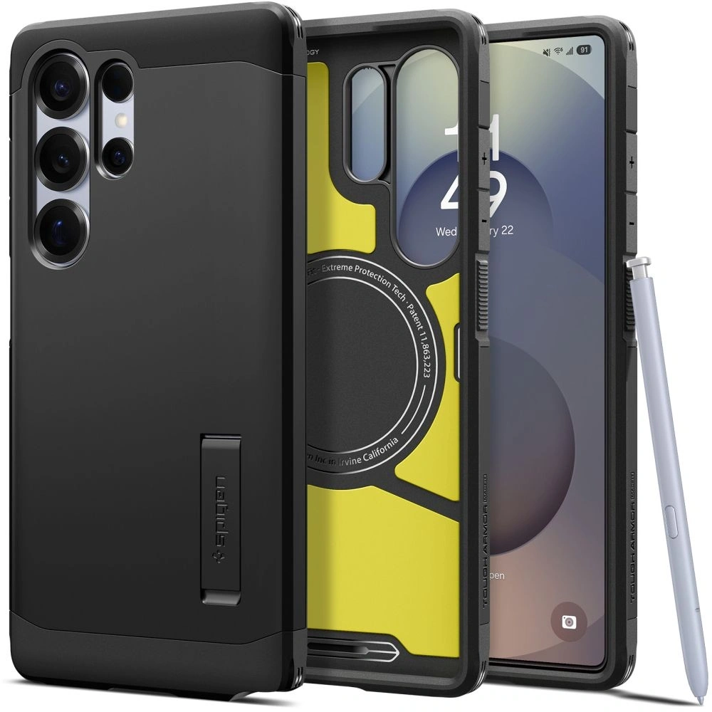 Etui Spigen Tough Armor MagSafe Samsung Galaxy S25 Ultra Black
