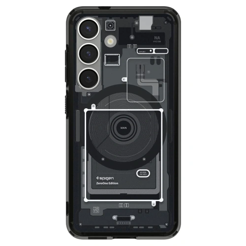 Kup Spigen Ultra Hybrid Mag MagSafe Samsung Galaxy S25 Zero One Fekete - SPN16668 - {ean13} - Sklep Home Screen