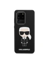 Kup Etui Karl Lagerfeld KLHCS69SLFKBK Samsung Galaxy S20 Ultra G988 hardcase czarny/black Silicone Iconic - KLD273BLK - {ean13} - Sklep Home Screen