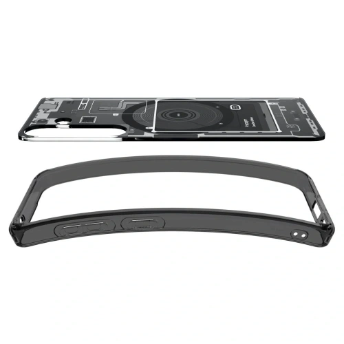 Kup Spigen Ultra Hybrid Mag MagSafe Samsung Galaxy S25 Zero One Fekete - SPN16668 - {ean13} - Sklep Home Screen
