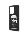 Kup Etui Karl Lagerfeld KLHCS69SLFKBK Samsung Galaxy S20 Ultra G988 hardcase czarny/black Silicone Iconic - KLD273BLK - {ean13} - Sklep Home Screen