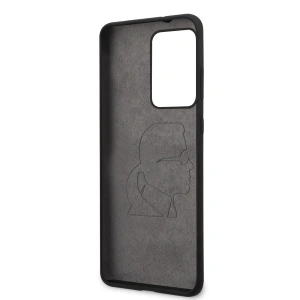 Kup Etui Karl Lagerfeld KLHCS69SLFKBK Samsung Galaxy S20 Ultra G988 hardcase czarny/black Silicone Iconic - KLD273BLK - {ean13} - Sklep Home Screen