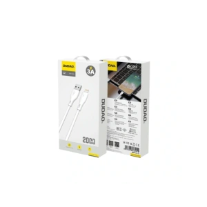 Buy Dudao L2L USB-A / Lightning 3A 2m white - DDA356 - {ean13} - Home Screen Store Europe