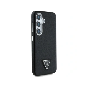 Kup Guess Logo Triunghi Granulat MagSafe Samsung Galaxy S25 negru - GUE4354 - {ean13} - Sklep Home Screen
