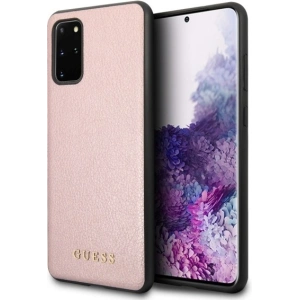 Kup Etui Guess GUHCS67IGLRG Samsung Galaxy S20+ Plus G985 różowo-złoty/rose gold hard case Iridescent - GUE491RS - {ean13} - Sklep Home Screen