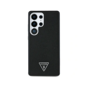 Kup Etui Guess Grained Triangle Logo MagSafe pro Samsung Galaxy S25 Ultra černé - GUE4355 - {ean13} - Sklep Home Screen