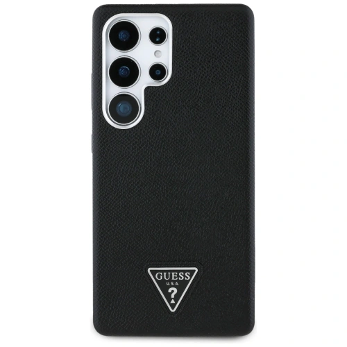 Kup Guess Grained Triangle Logo MagSafe Samsung Galaxy S25 Ultra fekete - GUE4355 - {ean13} - Sklep Home Screen