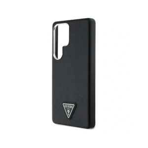 Kup Etui Guess Grained Triangle Logo MagSafe pro Samsung Galaxy S25 Ultra černé - GUE4355 - {ean13} - Sklep Home Screen