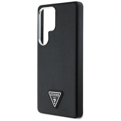 Kup Guess Grained Triangle Logo MagSafe Samsung Galaxy S25 Ultra fekete - GUE4355 - {ean13} - Sklep Home Screen
