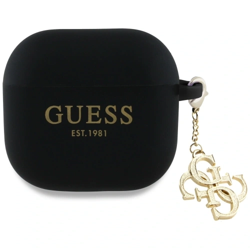 Kup Guess GUA4LECG4K Apple AirPods 4 Hülle Silikon 4G Charm schwarz - GUE4356 - {ean13} - Sklep Home Screen