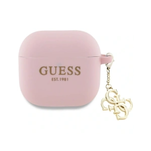 Kup Etui Guess GUA4LECG4P Apple AirPods 4 cover Silicone 4G Charm różowy/pink - GUE4357 - {ean13} - Sklep Home Screen