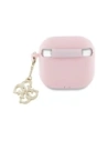 Kup Guess GUA4LECG4P Apple AirPods 4 Hülle Silikon 4G Charm pink - GUE4357 - {ean13} - Sklep Home Screen