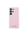 Buy Karl Lagerfeld Saffiano Full Wrapped Elongated Metal Logo MagSafe Samsung Galaxy S25 Ultra pink - KLD21935 - {ean13} - Home Screen Store Europe