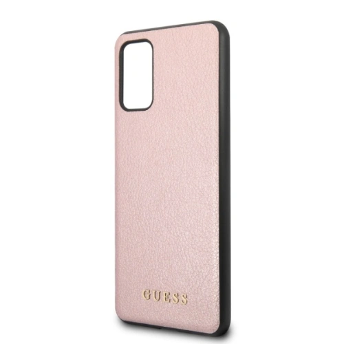 Kup Etui Guess GUHCS67IGLRG Samsung Galaxy S20+ Plus G985 rózsaszín-arany/rose gold kemény tok Irizáló - GUE491RS - {ean13} - Sklep Home Screen