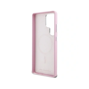 Kup Karl Lagerfeld Saffiano Full Wrapped Elongated Metal Logo MagSafe Samsung Galaxy S25 Ultra rózsaszín - KLD21935 - {ean13} - Sklep Home Screen