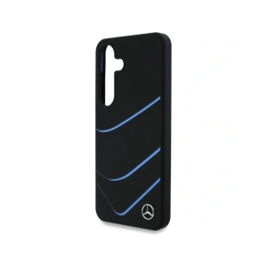 Kup Mercedes Silicon Curbe Contrastate MagSafe Samsung Galaxy S25 negru - MRS313 - {ean13} - Sklep Home Screen