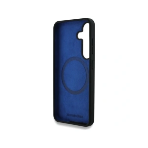 Kup Mercedes Silicon Curbe Contrastate MagSafe Samsung Galaxy S25 negru - MRS313 - {ean13} - Sklep Home Screen