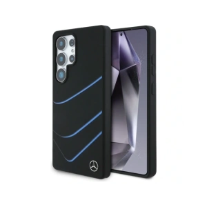 Kup Mercedes Silicona Curbe Contrastate MagSafe Samsung Galaxy S25 Ultra negru - MRS314 - {ean13} - Sklep Home Screen