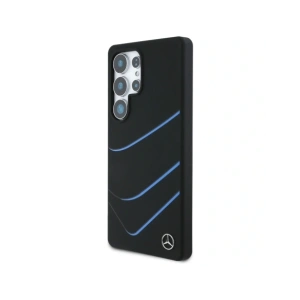 Kup Etui Mercedes Silicone Contrasted Curves MagSafe pro Samsung Galaxy S25 Ultra černé - MRS314 - {ean13} - Sklep Home Screen
