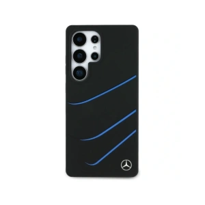 Kup Etui Mercedes Silicone Contrasted Curves MagSafe pro Samsung Galaxy S25 Ultra černé - MRS314 - {ean13} - Sklep Home Screen
