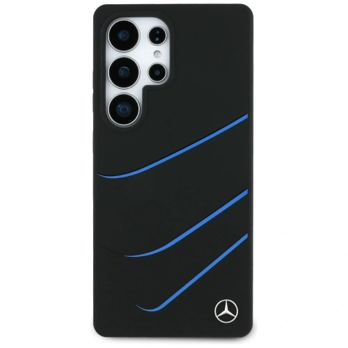 Kup Mercedes Silicona Curbe Contrastate MagSafe Samsung Galaxy S25 Ultra negru - MRS314 - {ean13} - Sklep Home Screen