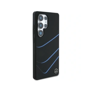Kup Etui Mercedes Silicone Contrasted Curves MagSafe pro Samsung Galaxy S25 Ultra černé - MRS314 - {ean13} - Sklep Home Screen